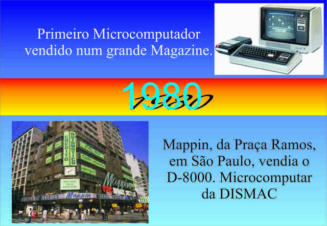 1º Computador vendido em Magazine