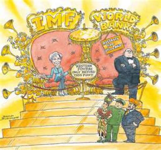 29 nations sign IMF and WB articles of agreement.