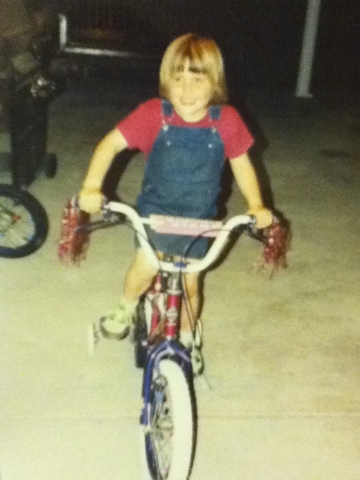 I learned how to ride a bike.