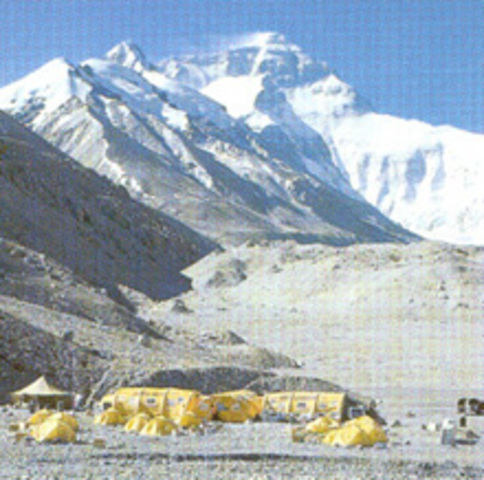 team reached camp 2 to climate