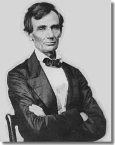 Abraham Lincoln elected president