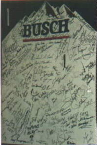 1st Signature Sheet Created (aka The Scroll)