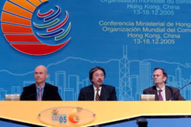 The sixth WTO ministerial conference
