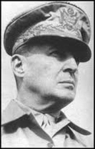 General Douglas MacArthur fired