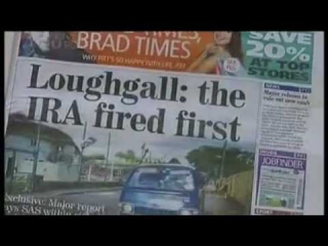 Deaclan Arthurs, Padraig McKearney and six other IRA members of E. Tyrone Brigade are killed