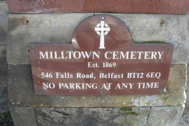 Milltown cemetery in Belfast