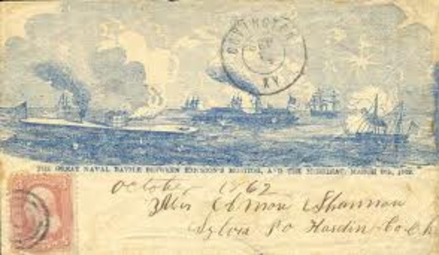 Monitor vs. Virginia Naval Battle