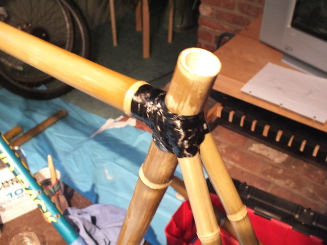 First carbon fiber joint built