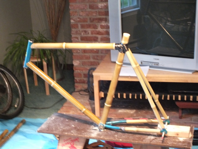 Building the down tube