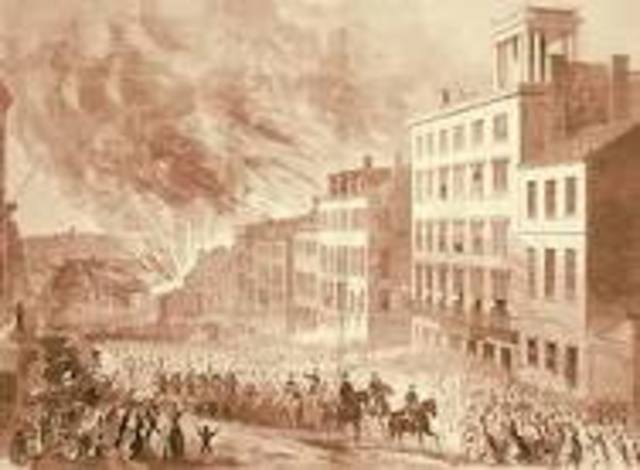 Union Army moves in and occupies Richmond, VA.