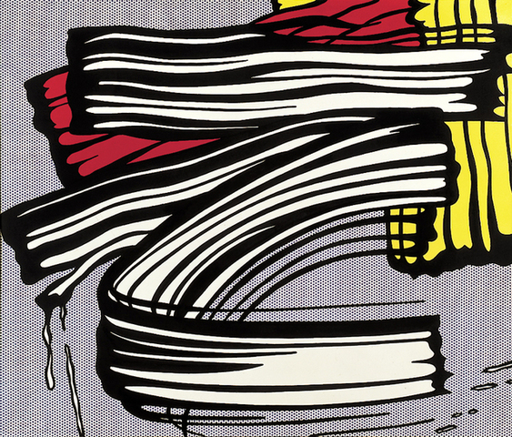 Roy Lichtenstein, Little Big Picture, oil and synthetic polymer on canvas, 1965
