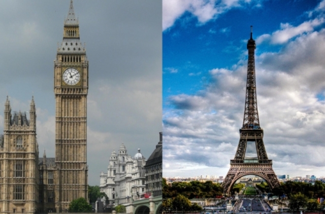 The British Attack the French Navy