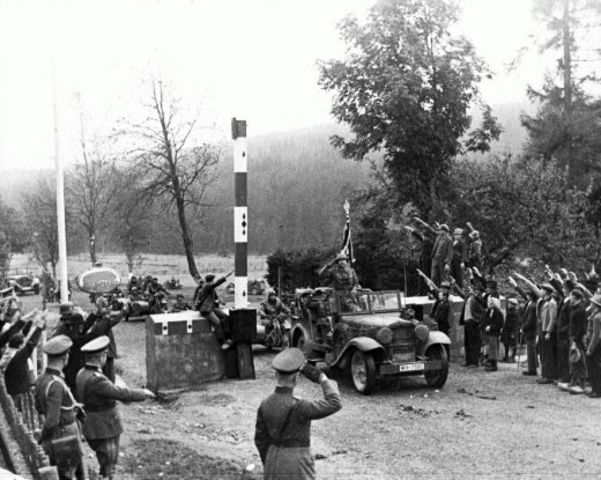 Capture of Sudetenland