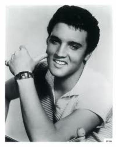 Elvis Presley came out with his first song "Heartbreak Hotel"