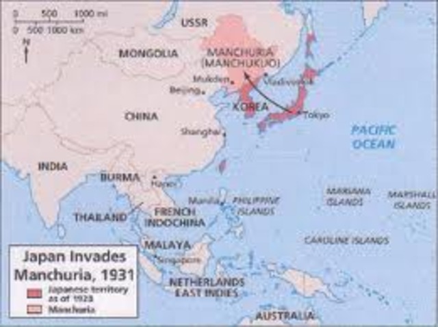 Japan invades Manchuria