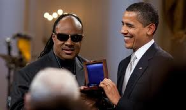 Stevies Gershwin Prize from Obama