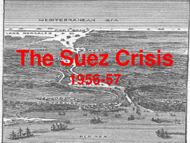 The Suez Crisis