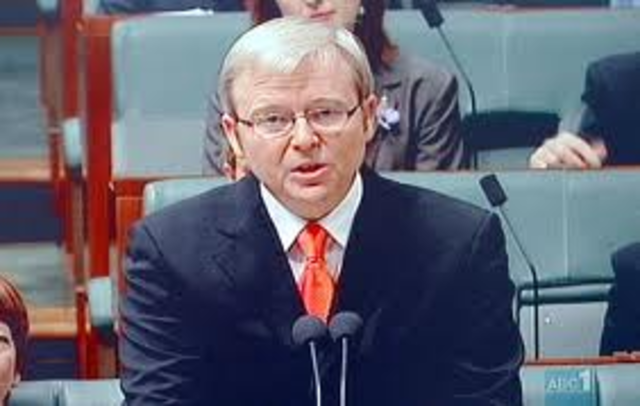 Kevin Rudd said sorry