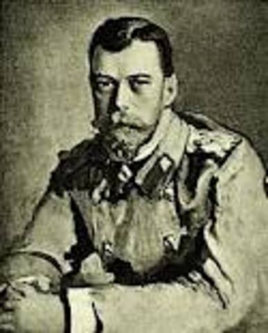 abdica el tsar Nicolau II