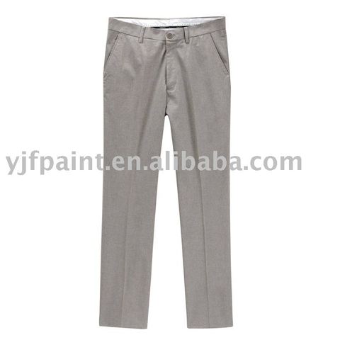 Men wore, Long Slim Trousers with a bit of fullness at the top.