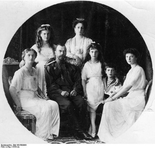 S'executa la familia del Tsar Nicolau II
