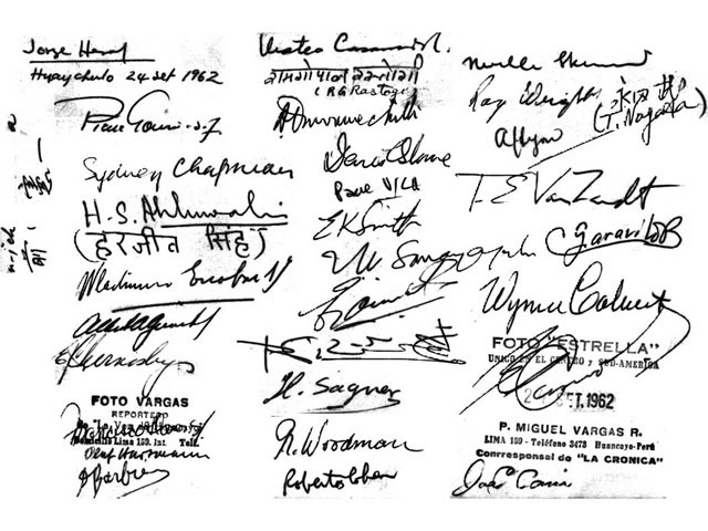 Firma de memorial