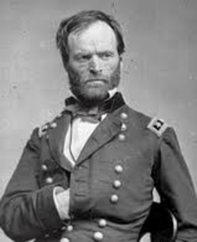 sherman takes over atlanta