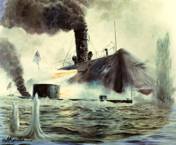 USS Monitor v. CSS Virginia