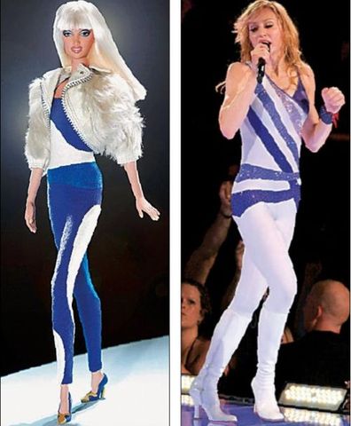 Barbie and Madonna