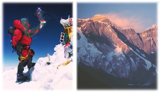 Rob Hall's body was found by mountaineers from the IMAX expedition