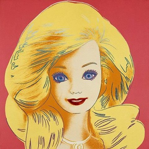 Barbie painting