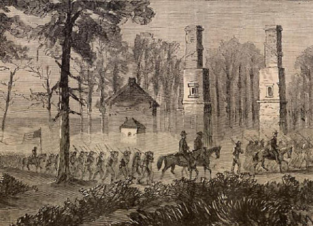 Sherman begins march to the sea