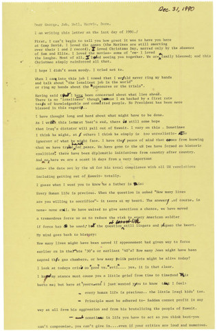 The Persian Gulf War / Operation Desert Storm