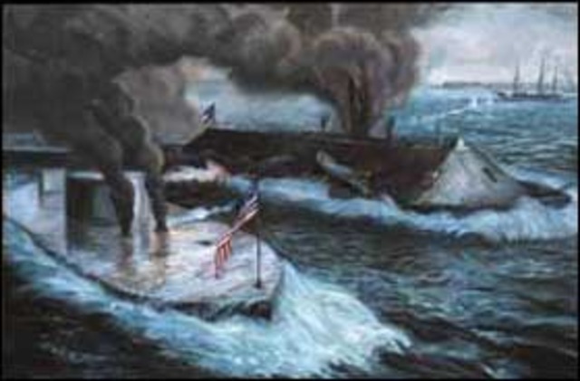 USS Monitor v. CSS Virginia