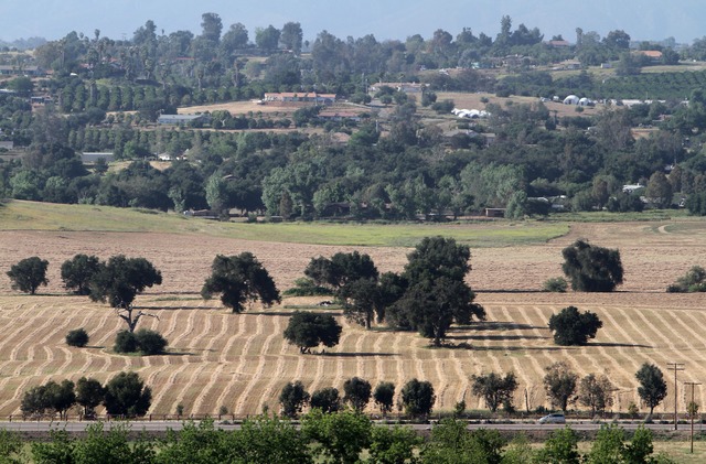 Water service comes to Valley Center, agricultural expansion starts