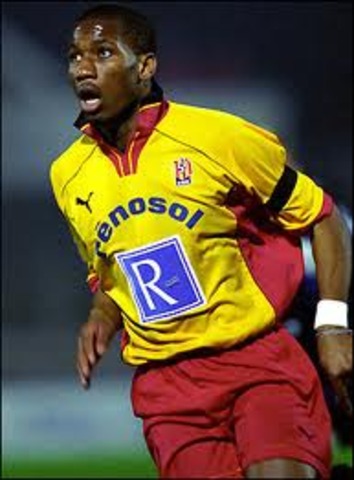 At age 21, made my first professional contract with Le Mans on the 1st team