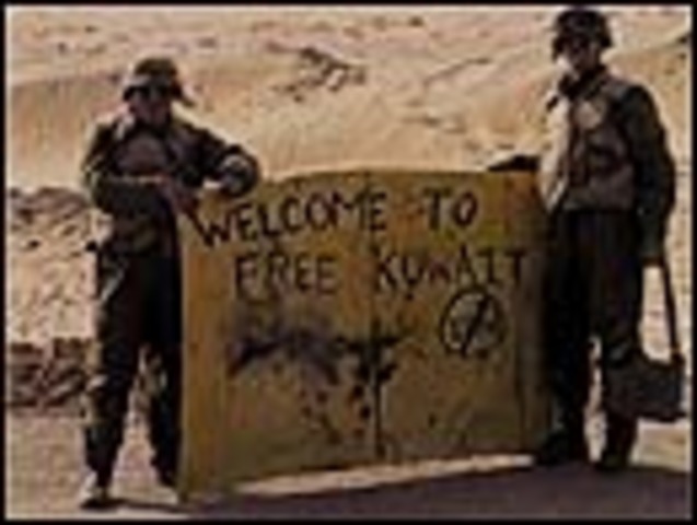 The Persian Gulf War ends