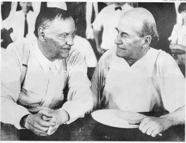Beginning of the Scopes trial