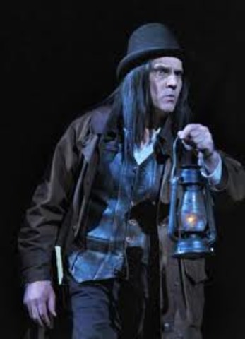 Tom sees Injun Joe in the caves.