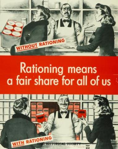 Rationing in the UK Starts
