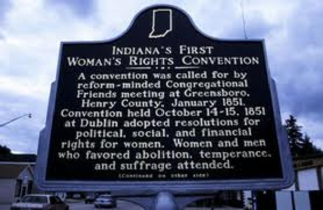 the first women's rights convention