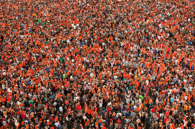 Outdoor festivals: very popular