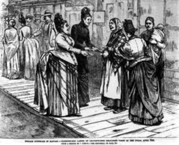 woman suffrage above all other issues.