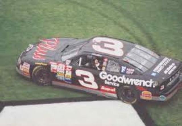 Dale Sr. died from a headon collision into a wall
