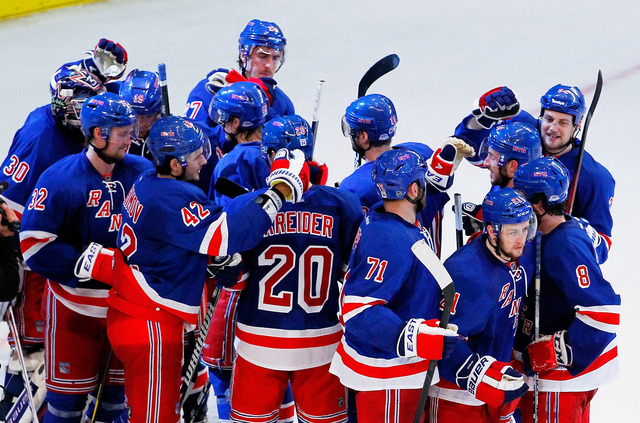Rangers clinch top-seed in the Eastern Conference