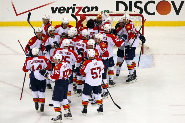 Panthers win first playoff game in 15 years