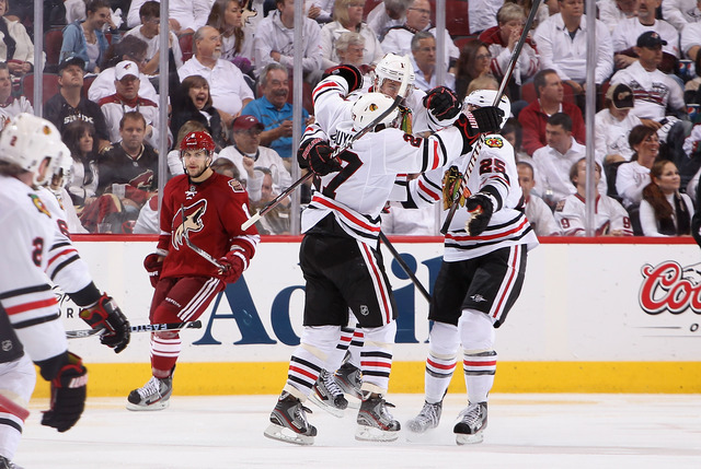 Blackhaws-Coyotes series ties NHL overtime record