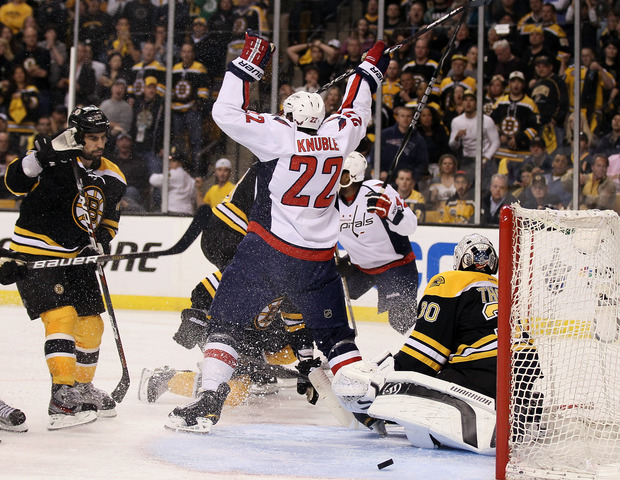 Capitals eliminate defending champion Bruins