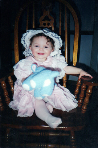 My sister Elizabeth was born.