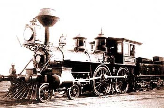 Primera linea ferrocarril Barcelona-Mataró